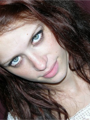 Bare Red Head Girl Jenna J. Modeling & Spreading